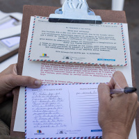 Una maratón de cartas para no olvidar a los desaparecidos