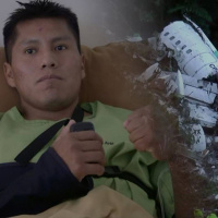 Burló la muerte dos veces: la historia del hombre sobreviviente al vuelo del Chapecoense y de una caída de 150 metros de altura