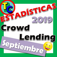 ESTADÍSTICAS CROWDLENDING - Oleada Septiembre 2019 - Volumen de negocio, inversores registrados, rentabilidad...