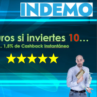 INDEMO te da 40 euros por probarla (desde 10 euros) PERO solo hasta el 17 de abril...