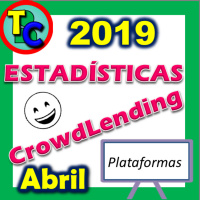 ESTADÍSTICAS CROWDLENDING - Oleada Abril/Mayo 2019 - Volumen de negocio, inversores registrados, rentabilidad...