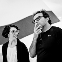 #1 Amistad. María Luque y Bob Chow en la muestra de Joan Miró