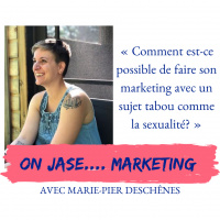 On jase marketing avec... Marie-Pier Deschênes. 