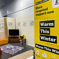 Community exhibition champions energy saving tips to stay Warm This Winter