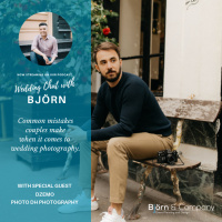 On today’s episode of Wedding Chat with Björn, we have wedding Photographer Dzemo of Photo DH.