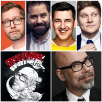 Brian Mørk Show #561: 10 års jubilæum m. Lasse Rimmer  Anders Fjelsted  Heino Hansen  Anders Grau