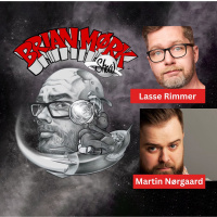 Brian Mørk Show #624: Grin Til Gavn m. Lasse Rimmer  Martin Nørgaard