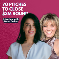 1. How to do 70 pitches to close $3M | Interview with Maya Dadoo | The Monarkas