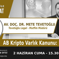 Avrupa Birliği Kripto Varlık Kanunu: MiCA | Bölüm432