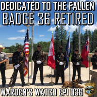 036 Dedicated to the Fallen - Badge 36 Retired
