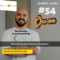 #54 co-one kurucu ortaklarından Mert Menekşeyle yapay zekanın geldiği noktayı, kurumlardaki yapay zeka uygulamalarını ve işin geleceğini konuştuk