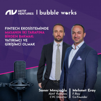 Aktif Ventures’ın kurumsal girişim sermayesi fonu olan Mindvest ve yatırımlarından F-Ray’le girişimcilik, yatırım süreçleri, Fintech ekosistemi üzerine konuştuk [Aktif Ventures CVC Direktörü Saner Mesçioğlu ve F-Ray kurucusu Mehmet Eray] #2