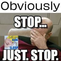 1029 Obviously - Let me bore you to sleep