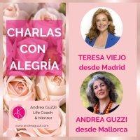Teresa Viejo en Charlas con Alegría - by Andrea GuZZi Life Coach