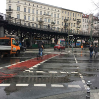 Ein Crash pro Tag: Berlins unfallträchtigste Kreuzung