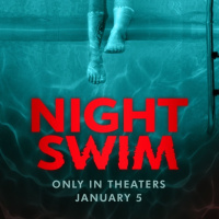 NIGHT SWIM PODCAST Jason Blum, James Wan, Wyatt Russell, Kerry Condon, Bryce McGuire, movie clips