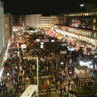 Mahnwache und Gedenkmarsch für die Opfer von Hanau
