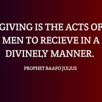 GIVING 