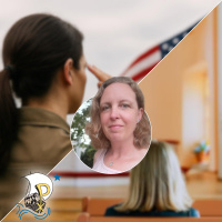 Military Women Walking in Faith