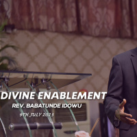 Divine Enablement || Rev. Babatunde Idowu || 9th July 2023