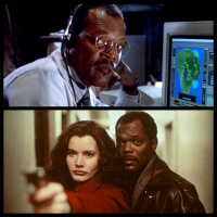 Ep 46: Hold onto your butts. Jurassic Park and The Long Kiss Goodnight