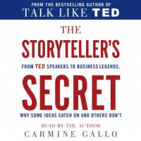 Storytellers Secret: From TED Speakers to Business Legends, Why Some Ideas Catch On and Others Dont Audiobook