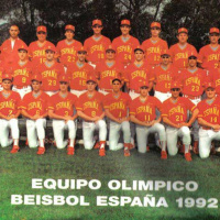La Selección Española de béisbol en Barcelona 92