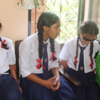 ब्रेल लिपि पुस्तक नपाएको दृष्टिविहिन विद्यार्थीको गुनासो