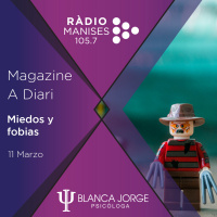 2x12 Tratamiento de miedos y fobias | Podcast de psicología en Radio Manises con psicóloga Blanca Jorge