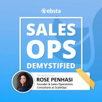 Rose Penhasi, Founder  Sales Operations Consultant @ ScalesOps