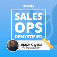 Simon Owens, Sales Operations Manager @ Redgate Software