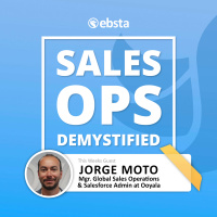 Jorge Moto, Manager of Global Sales Operations  Salesforce Admin @ Ooyala