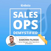 Eamonn Filinski, Senior Manager, Sales Operations @ Achievers
