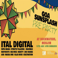 ASB // Goa Sunsplash>‎Ital Digital - Goa Sunsplash pre party // Rockwater Resort // Live Mix 2019