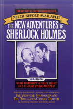 The Viennese Strangler And The Notorious Canary Trainer: The New Adventures Of Sherlock Holmes, Episode #2 [abridged]
