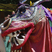 The Dragon Parade at OCF