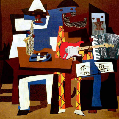 Garrett Siegel Los Musicos para Pablo Picasso