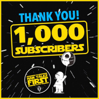 1000 SUBSCRIBERS! THANK YOU!