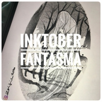 Inktober19 #22- Fantasma
