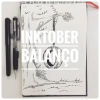 Inktober19 #09 - Balanço