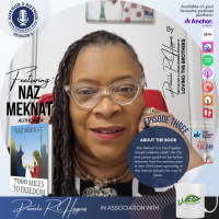 Pamela R Haynes interviews self-published author Naz Meknat author of 7000 Miles to Freedom 