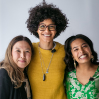 Zoe Adjonyoh, Sana Javeri Kadri, and Hetty McKinnon from Jubilee 2022