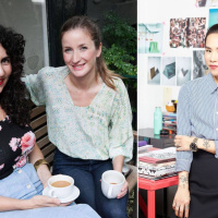 Olivia Kim  Agatha Kulaga and Erin Patinkin