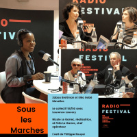 Zabou Breitman, Eléa Gobé Mevellec, Laurence Lascary et le couple Le Garrec - 16 mai 2019