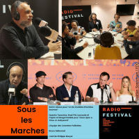 Karim Aïnouz, Quentin Tarantino, Leonardo di Caprio, Brad Pitt, Margot Robbie, Bruno Delbonnel et les Crevettes Pailletées - 23 mai 2019