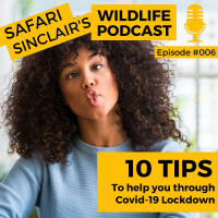 #006 - 10 Ways To Stay Sane During Lockdown - Safari Sinclair Wildlife Podcast 