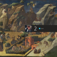 #2 farsi | Beato Angelico (attr.), Tebaide