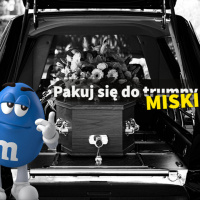 Trumna w kształcie niebieskiego MampMs i sekret rozpuszczonych lodów 