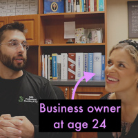 She bought a beauty business at age 24 (Angela shares her story..)