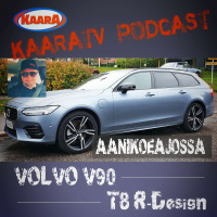 S1E18 - Podcast-koeajo: Volvo V90 T8 R-Design - minkälainen auto on Volvo V90 T8 ja miltä se tuntuu?